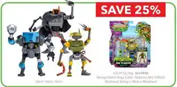 GameStop Teenage Mutant Ninja Turtles - Mutations Mix 'N Match Mechazoid, Bishop in Mech or Metalhead offer