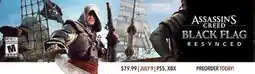GameStop ASSASSIN'S CREED BLACK FLAG RESYNCED PS5, XBX offer