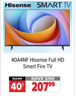 2001 Audio Video 40A4NF Hisense Full HD Smart Fire TV offer