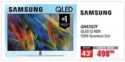 2001 Audio Video QN43Q7F QLED Q HDR 1500 Quantum Dot 43 offer
