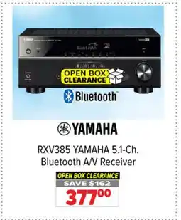 2001 Audio Video YAMAHA RXV385 5.1-Ch. Bluetooth A/V Receiver offer