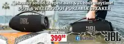 2001 Audio Video BOOMBOX3 DUST & WATERPROOF PORTABLE SPEAKER offer