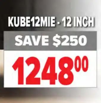 2001 Audio Video KUBE12MIE 12 KUBE POWER SUB 300W RMS offer