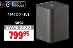2001 Audio Video SW02 BLACK - AMBEO WIRELESS SUB offer