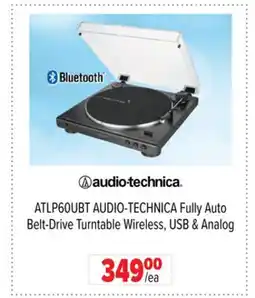 2001 Audio Video ATLP60UBT AUDIO-TECHNICA Fully Auto Belt-Drive offer