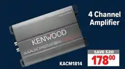 2001 Audio Video KENWOOD 4 Channel Amplifier offer