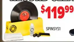 2001 Audio Video SPINSYS1 - SPIN CLEAN RECORD WASH KIT offer