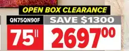 2001 Audio Video QN75QN90F Neo QLED 4K QN90F Vision AI Smart TV 75 offer