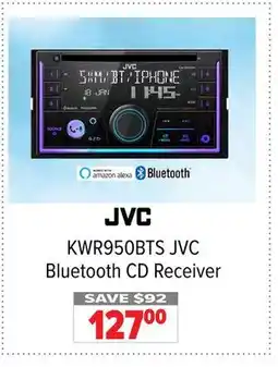 2001 Audio Video JVC KWR950BTS Bluetooth CD Receiver offer