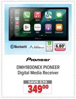 2001 Audio Video PIONEER DMH1800NEX Digital Media Receiver offer