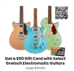 Long & McQuade Gretsch Electromatic Guitars offer
