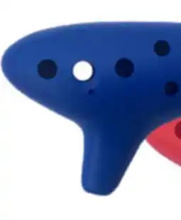 Long & McQuade Zev Plastic Ocarina, Blue offer