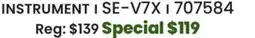 Long & McQuade sE Electronics V7 X Dynamic Instrument Microphone w/ Accessories offer