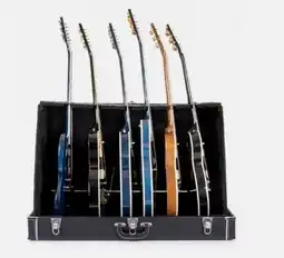 Long & McQuade Yorkville Sound 3-Guitar Travel Case Stand offer