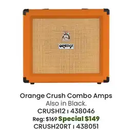 Long & McQuade 12 Watt Guitar Combo offer