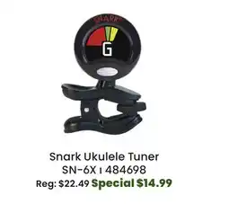 Long & McQuade Snark Ukulele Tuner offer