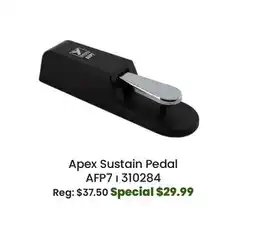Long & McQuade Apex Sustain Pedal offer
