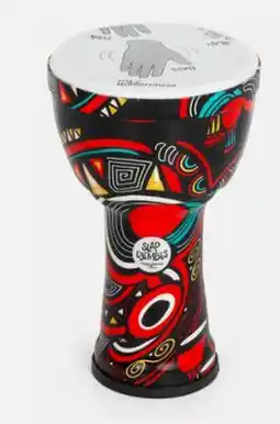 Long & McQuade Percussion Plus 6 Pretuned Slap Djembe - Carnival offer