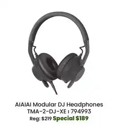 Long & McQuade AIAIAI TMA-2 DJ XE Modular DJ Headphones offer