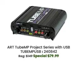 Long & McQuade ART Pro Audio TubeMP Project Series with USB offer