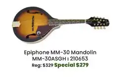 Long & McQuade Epiphone MM-30 Mandolin offer