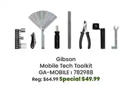 Long & McQuade Gibson Mobile Tech Toolkit offer