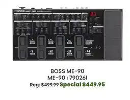 Long & McQuade BOSS ME-90 Guitar Multi-Effects Processor offer