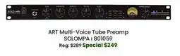 Long & McQuade ART Pro Audio Single Channel Mic Preamp offer