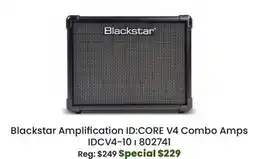 Long & McQuade Blackstar Amplification ID: CORE V4 Combo Amps IDCV4-10 ı offer