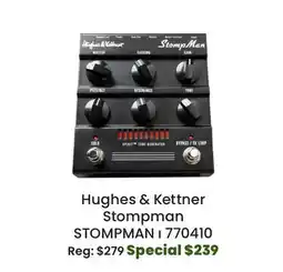 Long & McQuade Hughes & Kettner Stompman - Single Channel 50w Amp offer