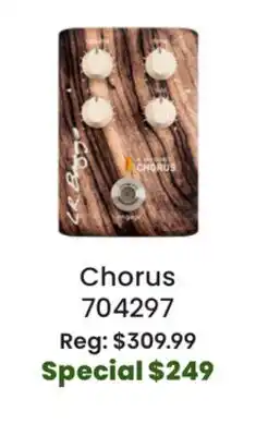 Long & McQuade L.R Baggs Align Series Chorus Pedal offer