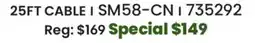 Long & McQuade Shure SM58 Unidirectional/Cardioid Dynamic Vocal Microphone with 25ft XLR Cable offer