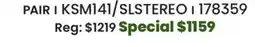 Long & McQuade Shure KSM141 Dual Pattern End-Address Cardioid Condenser Microphone Stereo Pair offer