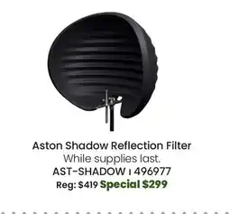 Long & McQuade Aston Shadow Reflection Filter offer