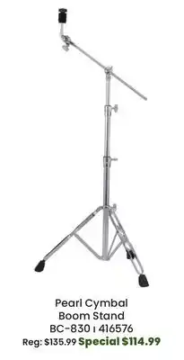Long & McQuade Pearl Cymbal Boom Stand w/ Uni Lock Tilter offer