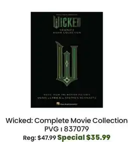 Long & McQuade Wicked: Complete Movie Collection offer