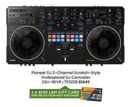 Long & McQuade Pioneer DJ DDJ-REV5 2-Channel Scratch-Style Professional DJ Controller offer