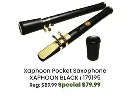 Long & McQuade Xaphoon Pocket Saxophone offer