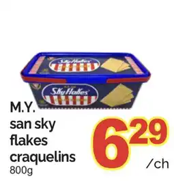 T&T Supermarket M.Y. SAN SKY FLAKES CRAQUELINS offer