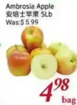 Tone Tai Supermarket Ambrosia Apple offer