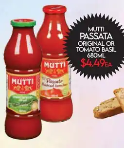 Fiesta Farms MULTI PASSATA ORIGINAL OR TOMATO BASIL offer