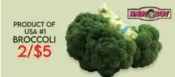 Fiesta Farms PRODUCT OF USA #1 BROCCOLI offer