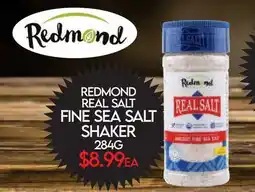 Fiesta Farms REDMOND REAL SALT FINE SEA SALT SHAKER offer