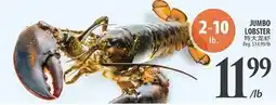 Al Premium Food Mart JUMBO LOBSTER offer