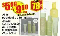 Terra Foodmart ABIB Heartleaf Calming 2 Step Set Collection offer