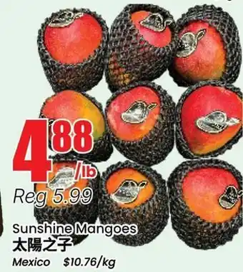 Terra Foodmart Sunshine Mangoes offer