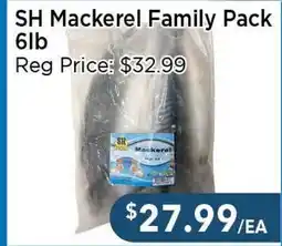 Blue Sky Supermarket SH Mackerel Family Pack offer