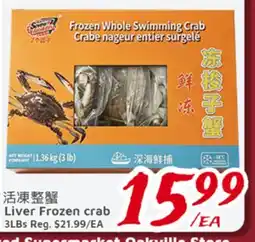 United Supermarket Liver Frozen crab offer