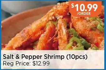 Blue Sky Supermarket Salt & Pepper Shrimp (10pcs) offer
