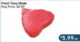 Blue Sky Supermarket Fresh Tuna Steak offer